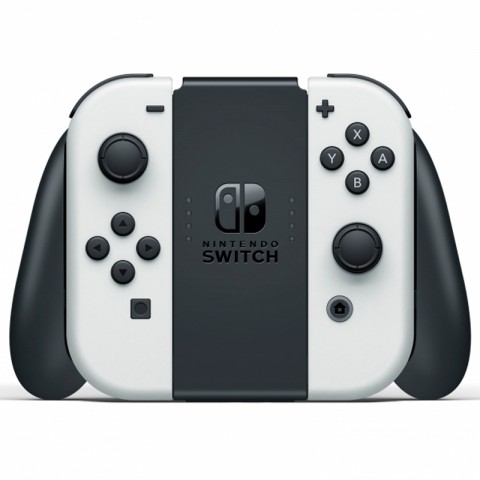 Игровая приставка Nintendo Switch OLED, белая-1