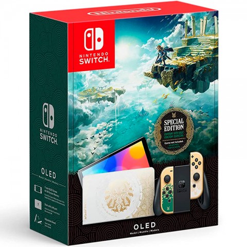 Игровая приставка Nintendo Switch OLED, Zelda-5