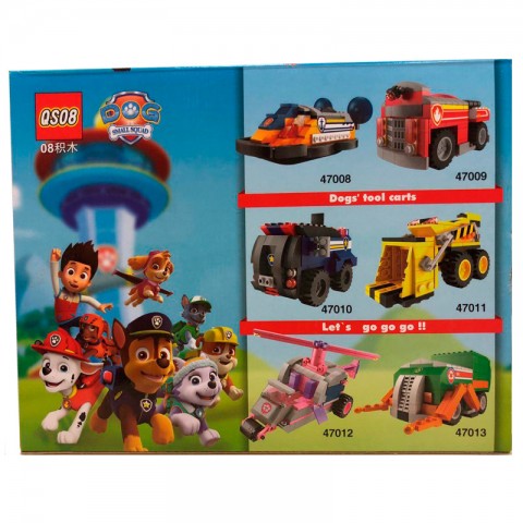 Игрушка-конструктор "Щенячий Патруль" полицейская машина -2