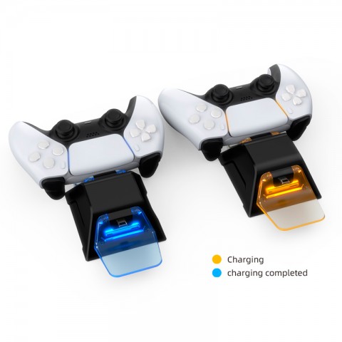 Зарядная станция DOBE TP5-0528 для двух геймпадов DualSense PlayStation 5-5