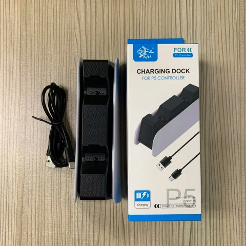 Двойная зарядная станция KJH для геймпадов DualSense PlayStation 5-1
