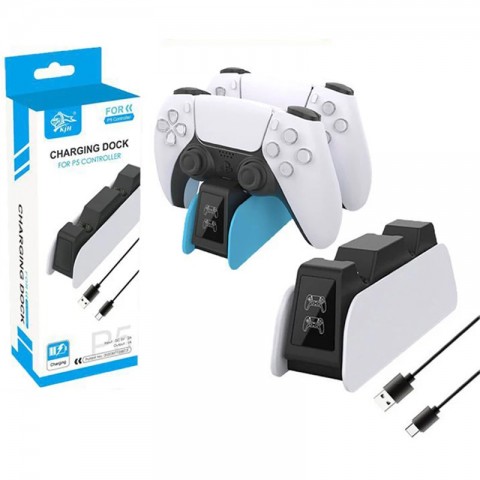 Двойная зарядная станция KJH для геймпадов DualSense PlayStation 5-2