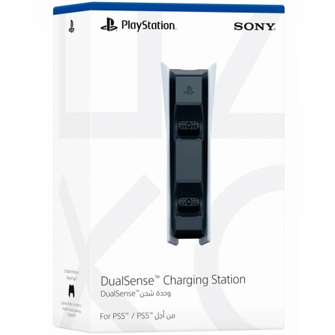 Зарядная станция Sony на два геймпада DualSense для PlayStation 5 (CFI-ZDS1)-1