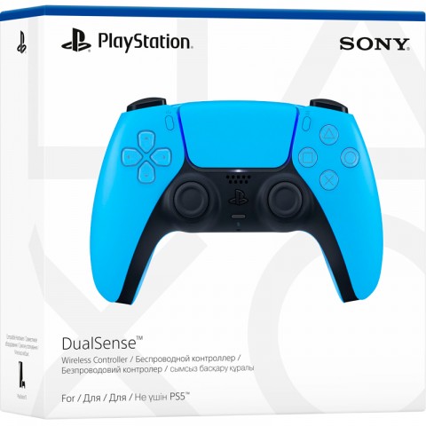 Игровой контроллер Sony DualSense Wireless Controller для PS5, голубой-4