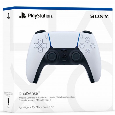 Игровой контроллер Sony DualSense Wireless Controller для PS5, белый-1