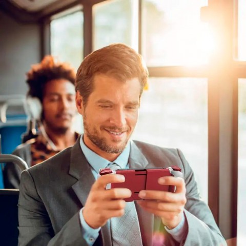 Универсальный игровой контроллер D6 для смартфона (Android/iOS), ПК (Windows/Mac OS), игровых приставок (Xbox, PS4, Switch)-4