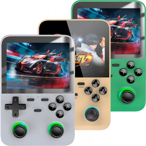 Портативная игровая консоль D007, 64Gb, 3.5" дюймов, LINUX