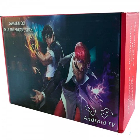 Игровая ТВ-приставка GAMERS 4K Android TV + 10000 игр-2