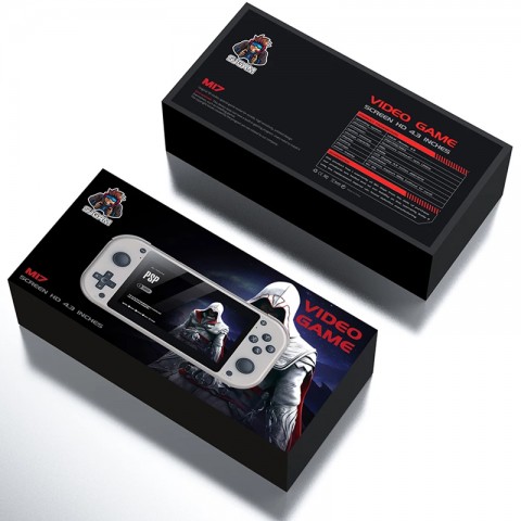 Портативная игровая консоль M17, 4.3" дюйма, 64Gb-5