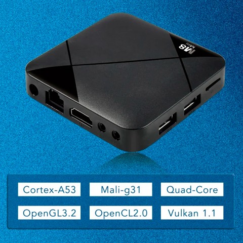 Игровая ТВ-приставка M8 mini 4K Android TV + 10000 игр-5