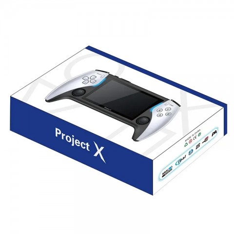 Портативная игровая консоль Project X, 4.3" дюйма, встроенные 2000 игр-4