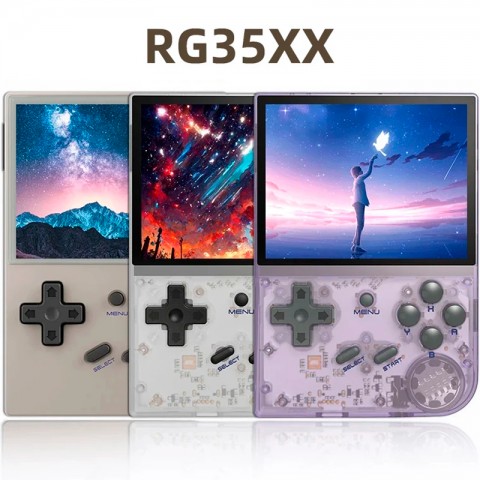 Портативная игровая консоль Anbernic RG35XX, 64Gb, 3.5" дюйма, Linux, 20 игровых платформ