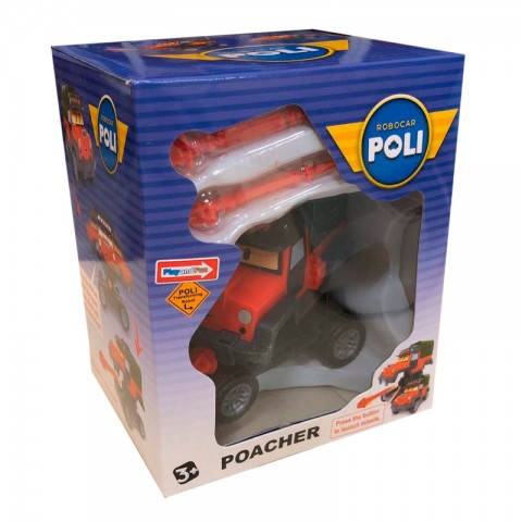 Игрушка Robocar Poli внедорожник-браконьер-3
