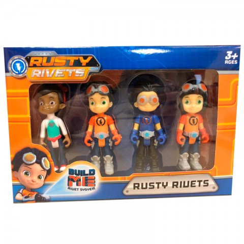 Набор игрушек Rusty Rivets 4 фигурки-2