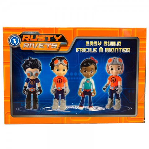 Набор игрушек Rusty Rivets 4 фигурки-1
