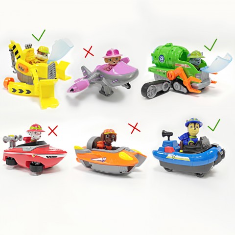 Набор игрушек "Щенячий патруль" морской патруль-2