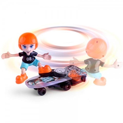 Игрушка мальчик на скейте Sliding Plate-1