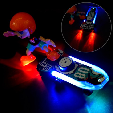 Игрушка мальчик на скейте Sliding Plate-2