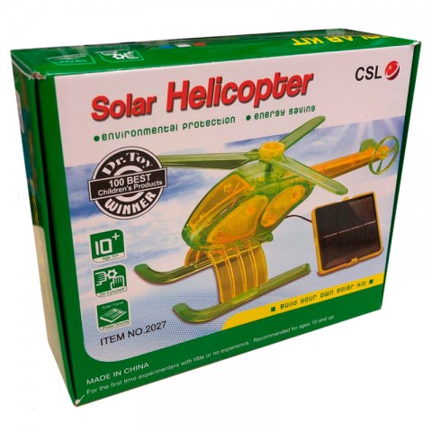 Игрушка-вертолет Solar Helicopter на солнечной энергии