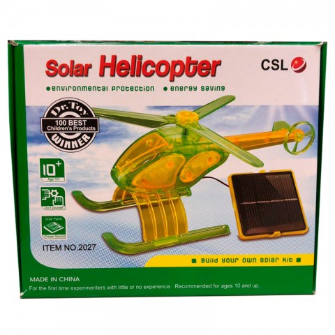 Игрушка-вертолет Solar Helicopter на солнечной энергии-2