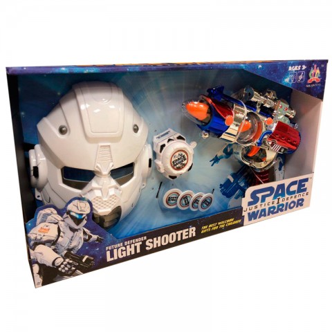 Игрушка-пистолет "Space Warrior" с маской