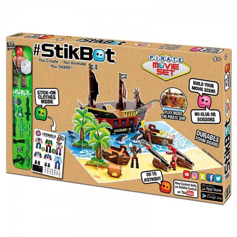 Набор для анимации Zing StikBot "Корабль"-1