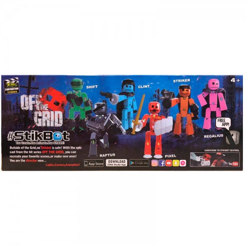 Набор для анимации Zing StikBot "Войны" 3 штуки-2