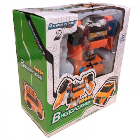 Игрушка-трансформер "Тобот" мини внедорожник-1