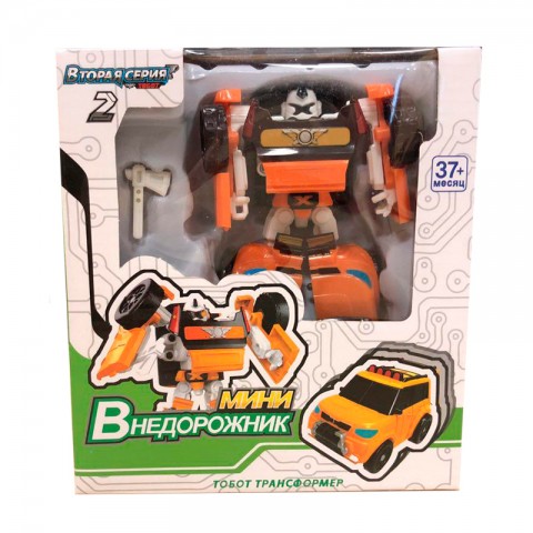 Игрушка-трансформер "Тобот" мини внедорожник-2