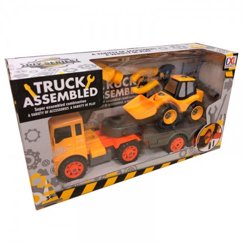 Набор-конструктор CXL "Грузовик и бульдозер"