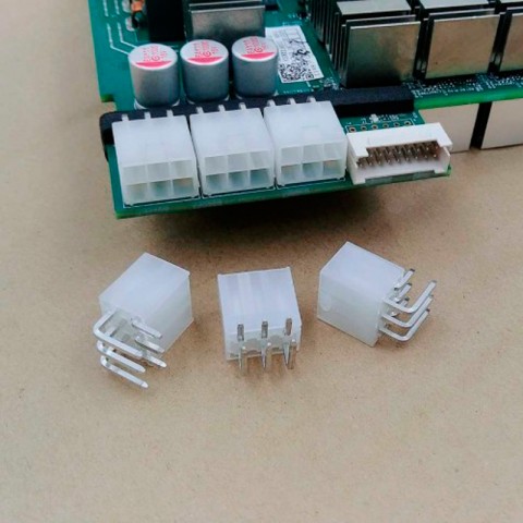 Разъем питания 6 pin PCI-E для хэш платы-2