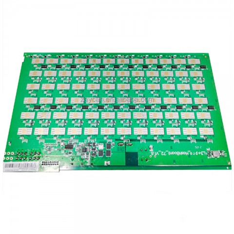 Хеш плата ASIC майнера Bitmain Antminer L3+ на запчасти (разбор)