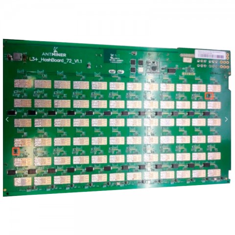 Хеш плата ASIC майнера Bitmain Antminer L3+ на запчасти (разбор)-1