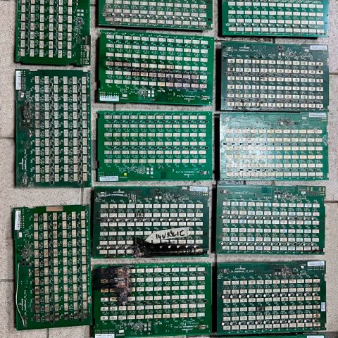 Хеш плата ASIC майнера Bitmain Antminer L3+ на запчасти (разбор)-2