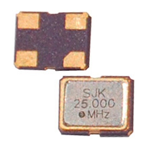 Кварцевый генератор SJK 25.000 Mhz cristal oscillator
