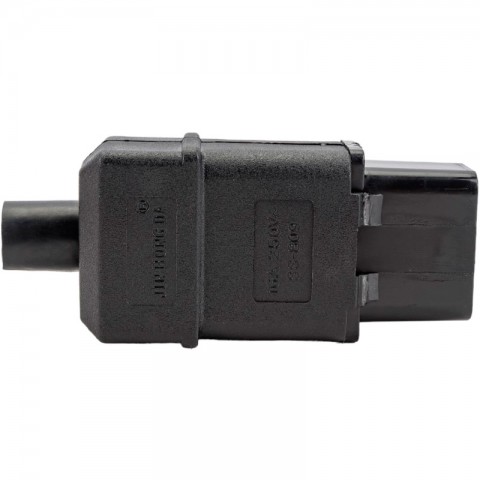 Разборная вилка С19, 16А, 250V, черная-2