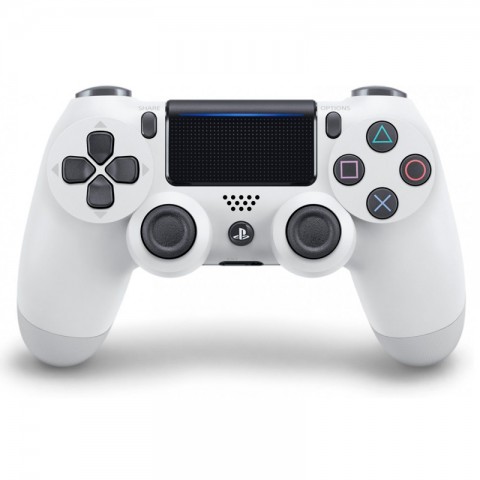 Игровой контроллер Dualshock 4 v2 для PS4, оригинал, белый