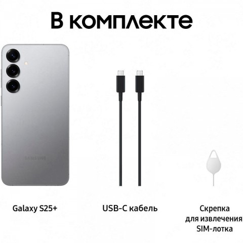 Samsung Galaxy S25+ [SM-S936] 12/256Gb Серый-5