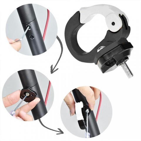 Крюк-вешалка на рулевую стойку электросамоката Xiaomi-3