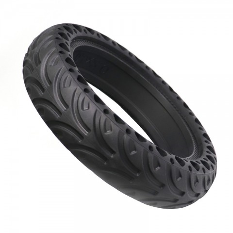 Бескамерная покрышка  с отверстиями для элeктросамоката Xiaomi M365 (соты)-2