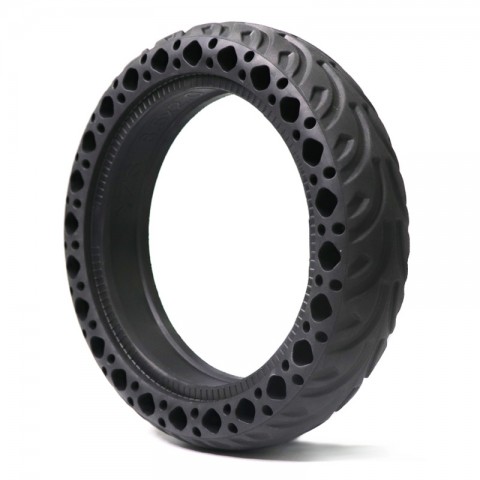 Бескамерная покрышка  с отверстиями для элeктросамоката Xiaomi M365 (соты)