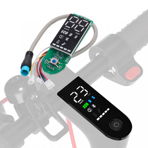 Панель+блок управления дисплея электросамоката Xiaomi M365 Pro/1S/Pro2-3