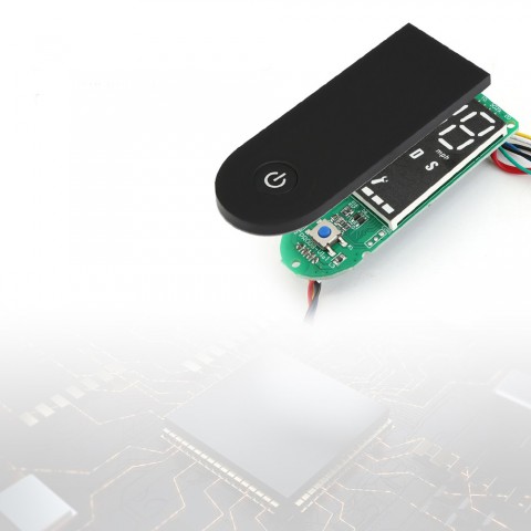 Панель+блок управления дисплея электросамоката Xiaomi M365 Pro/1S/Pro2-4