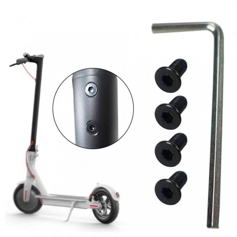 Комплект винтов (4 штуки) для крепления руля электросамоката Xiaomi-1