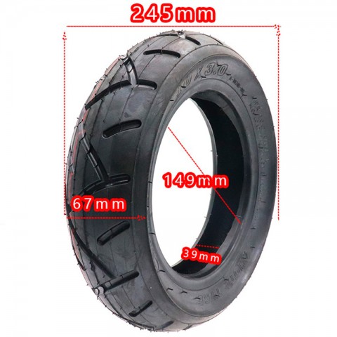 Покрышка 10"дюймов (10x3.0) для электросамоката Kugoo M4-1