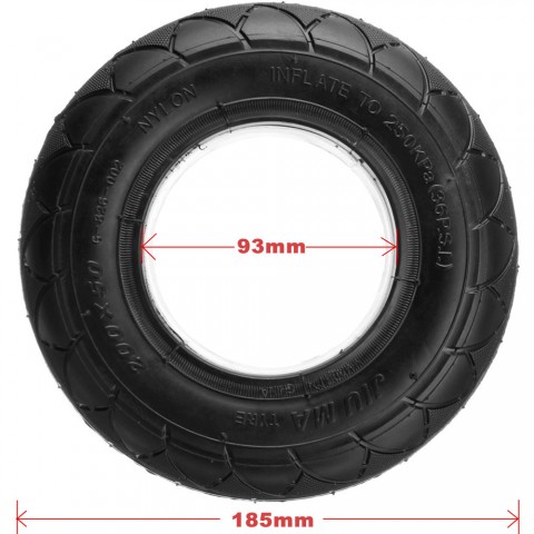 Покрышка 8" (200x50) электросамоката Kugoo S1/S3, Razor E100/E125/E200