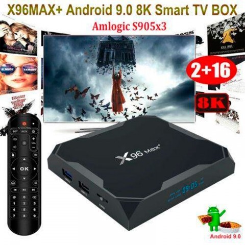 ТВ-приставка X96 Max+, 2/16Gb, Android-5