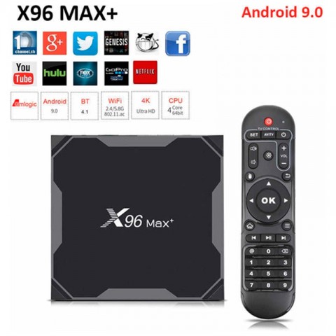 ТВ-приставка X96 Max+, 2/16Gb, Android-4