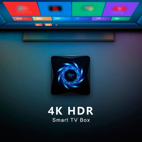 ТВ-приставка X96Q Max, 4/64Gb, Android-10