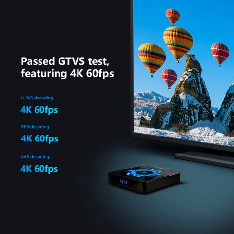 ТВ-приставка X96Q Max, 4/64Gb, Android-6